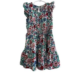 Vineyard Vines Bright Floral Dress Toddler Girl XS 4-5